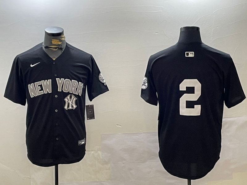 Men New York Yankees #99 Judge Black Game 2024 Nike MLB Jersey style 120233